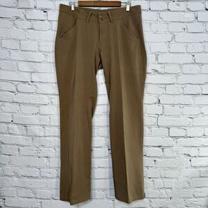 Irideon Riding Wear Womens Riding Pants L Tan Bootcut 2 Snap Zip 34x32‎ Pockets